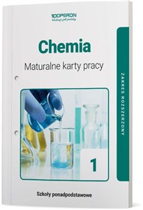 Picture of Chemia 1  Maturalne karty pracy Zakres rozszerzony Szkoła ponadpodstawowa