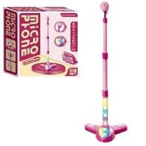 Picture of Mikrofon na statywie świecąca podstawa