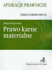 Picture of Prawo karne materialne Tabele porównawcze