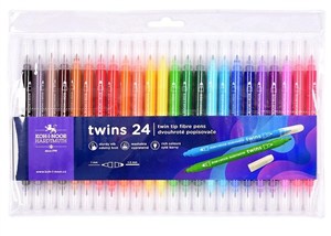 Picture of Flamastry dwustronne 24 kolory