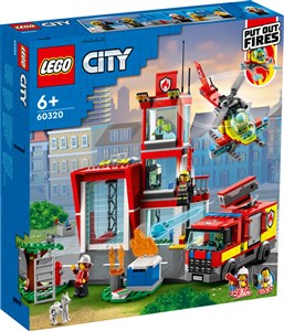 Obrazek Lego CITY 60320 Remiza strażacka