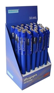 Obrazek Długopis żelowy 0,7mm niebieski (24szt)