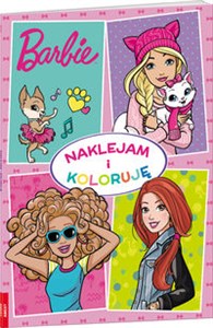 Obrazek Barbie Naklejam i koloruję NAK-103