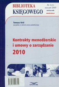 Picture of Biblioteka Księgowego 2010/01 Kontrakty menedżerskie i umowy o zarządzanie