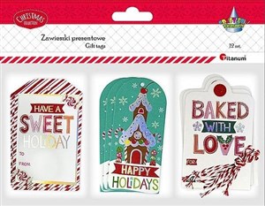 Obrazek Zawieszki prezentowe na wypieki 12szt.