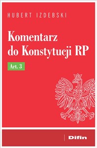 Picture of Komentarz do Konstytucji RP Art. 3