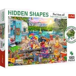 Picture of Puzzle 1003 Hidden Shapes Wycieczka kamperem 10677