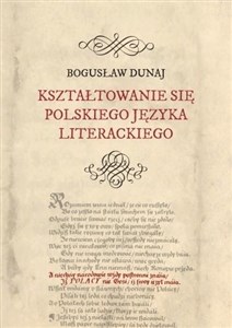 Picture of Kształtowanie się polskiego języka literackiego