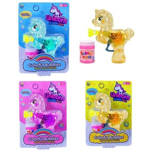 Obrazek Pistolet na bańki jednorożec MIX