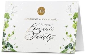 Obrazek Zaproszenie Komunia (5szt)