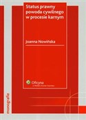 polish book : Status pra... - Joanna Nowińska