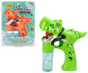 Picture of Pistolet na bańki dinozaur MIX