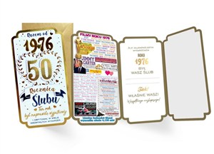 Picture of Karnet Rocznica ślubu 50