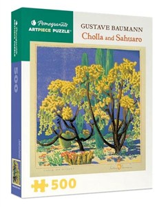 Picture of Puzzle 500 Cholla i Sahurro, Gustave Baumann