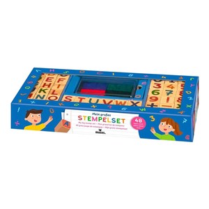 Picture of Stempelki Drewniane - Alfabet, Cyfry, Znaki..