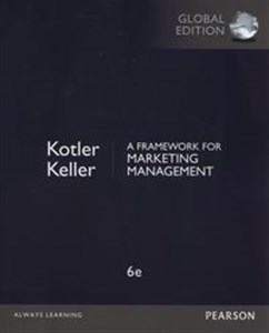 Obrazek A Framework for Marketing Management