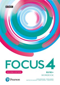 Picture of Focus Second Edition 4 Workbook + kod MyEnglishLab Liceum technikum Poziom B2/B2+