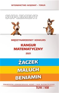 Picture of Matematyka z wesołym kangurem Suplem 2021 Żaczek/Maluch/Beniamin