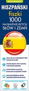 Obrazek Hiszpański Fiszki 1000 najważniejszych słów i zdań dla początkujących