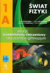 Obrazek Świat fizyki 1A Zeszyt przedmiotowo-ćwiczeniowy Gimnazjum