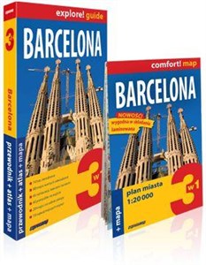 Obrazek Explore!guide Barcelona 3w1 Przewodnik w.IV