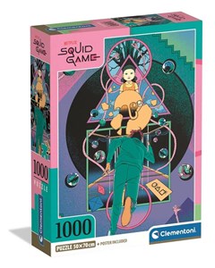 Obrazek CLE puzzle 1000 Compact Squid Game Season2