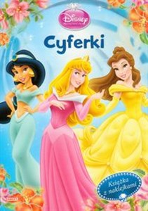 Picture of Disney Księżniczka Cyferki UON-2 Książka z naklejkami