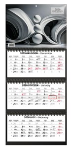 Obrazek Kalendarz trzymiesięczny exclusive 2026