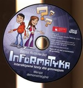 Obrazek Informatyka CD Interaktywne testy dla gimnazum