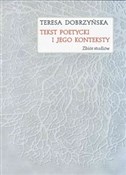 Polska książka : Tekst poet... - Teresa Dobrzyńska