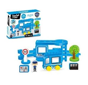 Picture of Klocki piankowe - Policja 16 el.