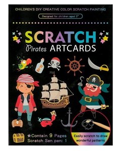 Picture of Obrazek do zdrapywania Piraci 9szt