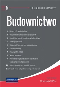 Picture of Budownictwo - ujednolicone przepisy