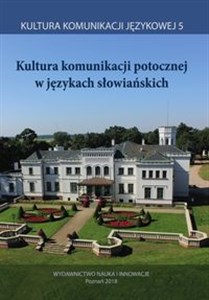 Picture of Kultura komunikacji potocznej w językach słowiańskich