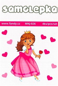 Picture of Naklejki papierowe Mini Księżniczki