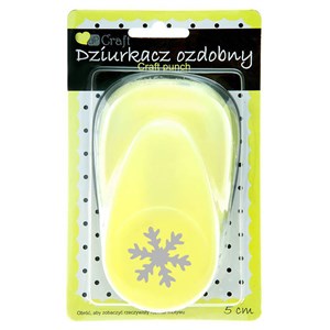 Obrazek Dziurkacz ozdobny Śnieżynka 5cm