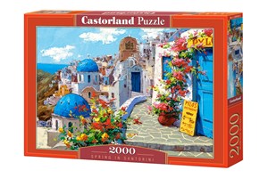 Obrazek Puzzle 2000 Spring in Santorini
