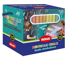 Obrazek Kreda chodnikowa 10,5x2,3cm 15 kolorów