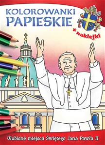 Picture of Kolorowanki papieskie Ulubione miejsca Świętego Jana Pawła II