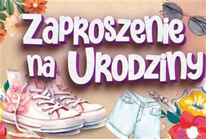 Obrazek Zaproszenie Urodziny (10szt)