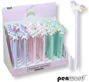 Picture of Długopis rainbow unicorn (36szt)