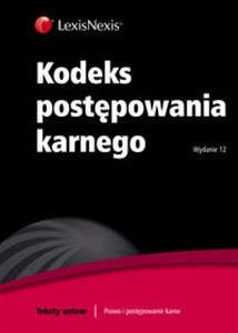 Obrazek Kodeks postępowania karnego