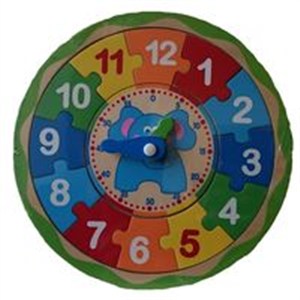 Picture of Układanka drewniana Zegar