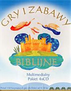 Picture of Gry i zabawy biblijne. Pakiet 4 PC CD-ROM