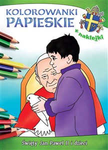 Obrazek Kolorowanki papieskie Święty Jan Paweł II i dzieci/Sfinks