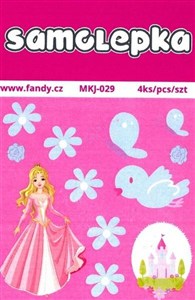 Picture of Naklejki papierowe Mini Księżniczki