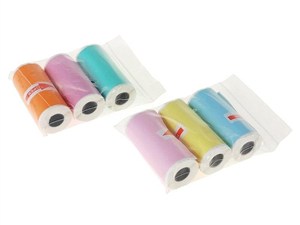 Obrazek Papier termiczny do aparatu 3szt MIX
