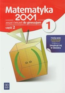 Picture of Matematyka 2001 1 Zeszyt ćwiczeń część 2 gimnazjum