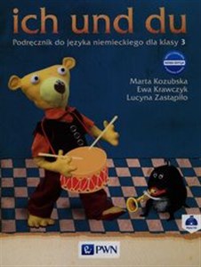 Obrazek ich und du 3 Nowa edycja Podręcznik do języka niemieckiego z płytą CD Szkoła podstawowa