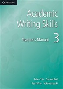 Picture of Academic Writing Skills 3 Teacher's Manual
